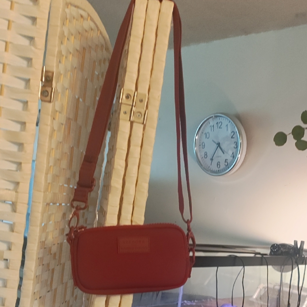 Women’s Compact Crossbody Bag in Red